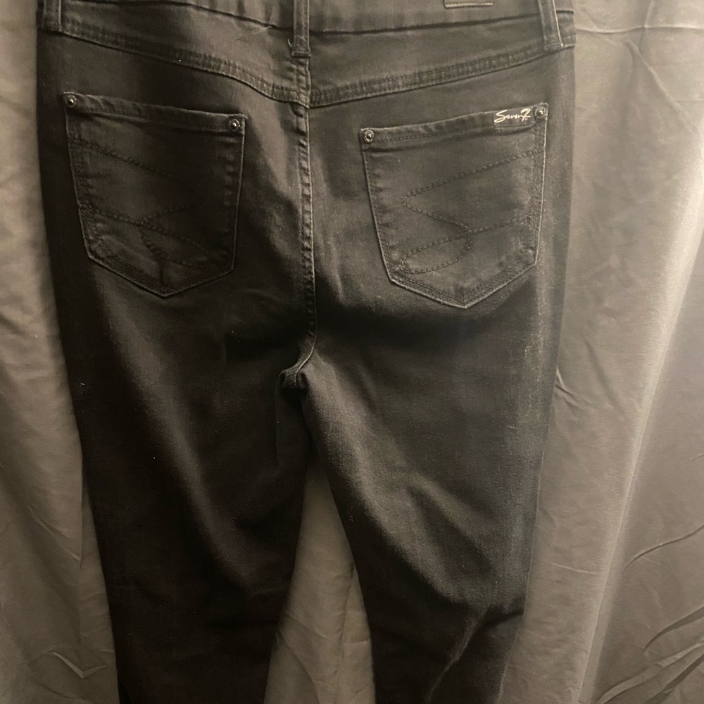 Black denim